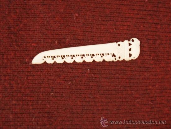 Joyeria: abrecartas de marfil antiguo - Foto 1