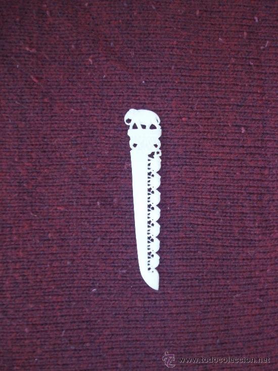 Joyeria: abrecartas de marfil antiguo - Foto 2