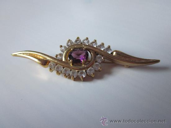 Joyeria: ALFILER CIRCONITAS CHAPADO ORO - Foto 4