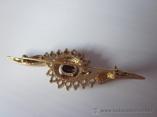 Joyeria: ALFILER CIRCONITAS CHAPADO ORO - Foto 3
