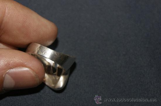 Joyeria: Bonito anillo antiguo en plata, contrastado - Foto 4
