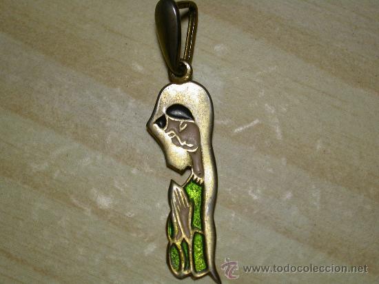 Gioielleria: COLGANTE VINTAGE / VIRGEN ORIGINAL A&Ntilde;OS 70