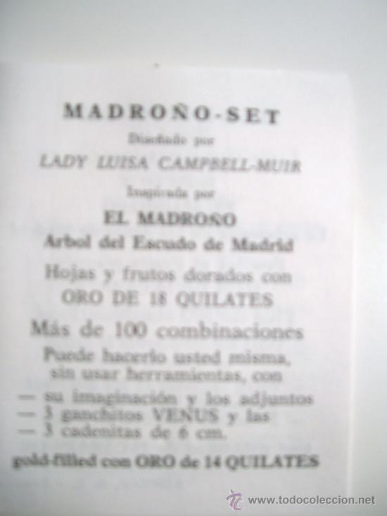 Joyeria: PENDIENTES DE MADRO&Ntilde;O - Foto 2