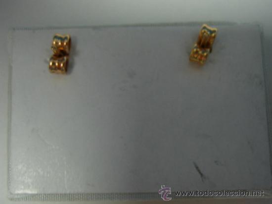 Joyeria: Pendientes adamasquinados en oro - Foto 6