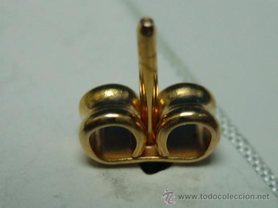 Joyeria: Pendientes adamasquinados en oro - Foto 7