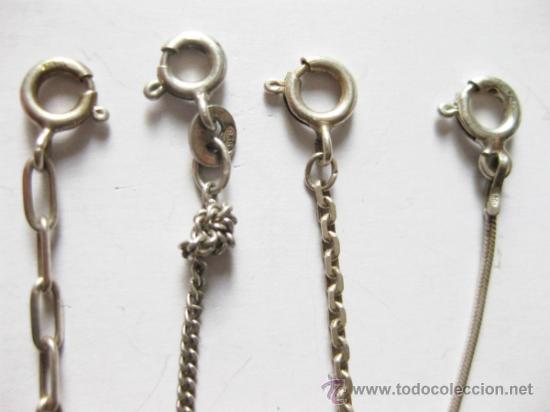 Joyeria: 4 CADENAS DE PLATA - CADENA - Foto 2