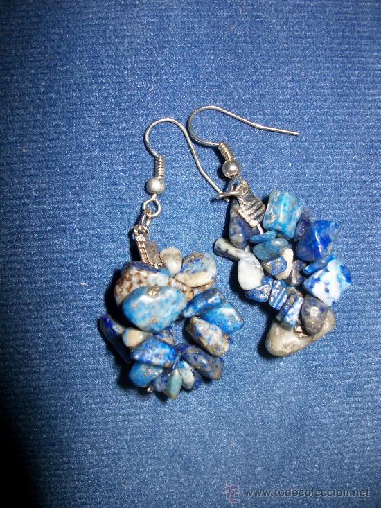 Joyeria: PENDIENTES DE PIEDRECITAS - LAPISLAZULI - Foto 1
