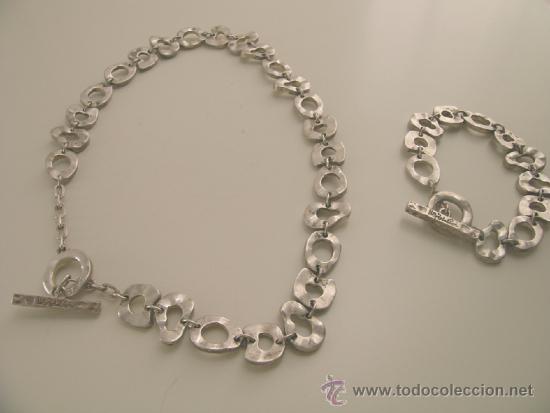 Gioielleria: Gargantilla y pulsera NELLY BICHE DE B&Egrave;RE - Metal plateado - Bracelet and Necklace