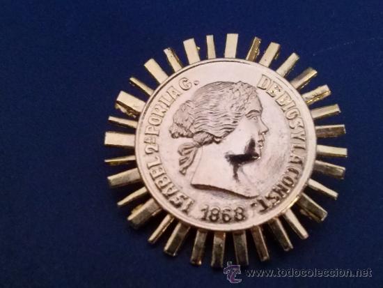 Joyeria: MONEDA BROCHE ISABEL II MONEDA - Foto 2