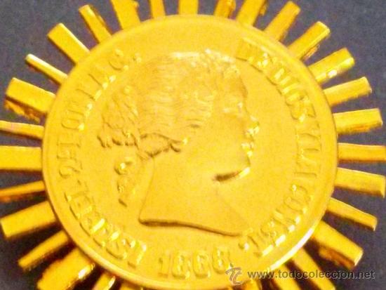 Joyeria: MONEDA BROCHE ISABEL II MONEDA - Foto 6