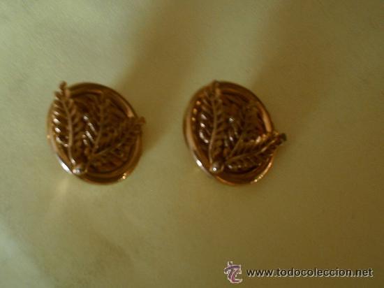 Joyeria: PENDIENTES DE PINZA EN METAL DORADO - Foto 1