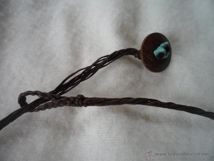 Joyeria: Collar de piedras turquesas. ORIGINAL DE BIRMANIA - Foto 3
