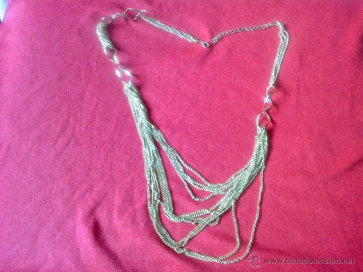Joyeria: ANTIGUO COLLAR CHAPADO EN ORO - Foto 1