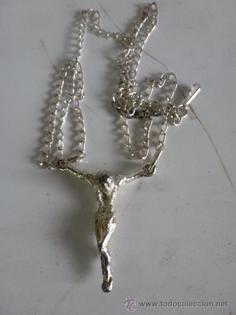 Joyeria: Cruz con cadena para colgar del cuello - Foto 1