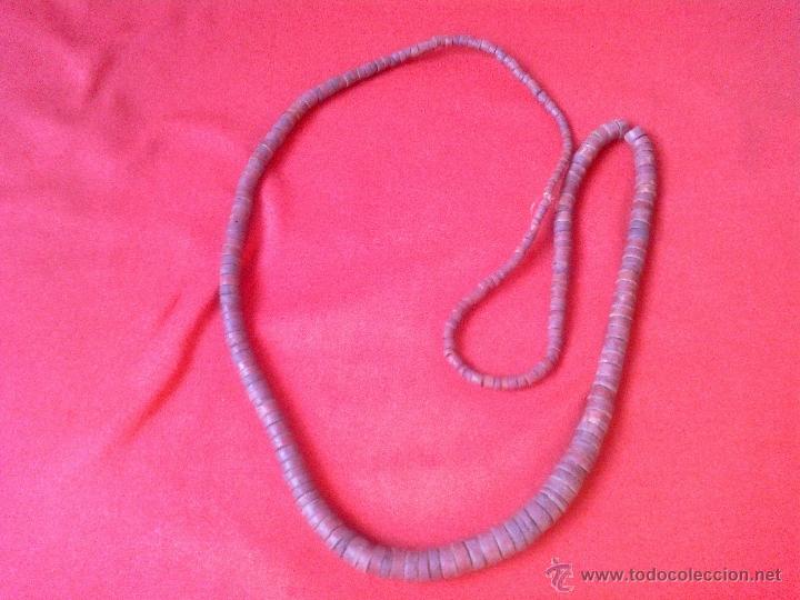 Joyeria: ANTIGUO COLLAR DE MADERA  HECHO A MANO - Foto 1