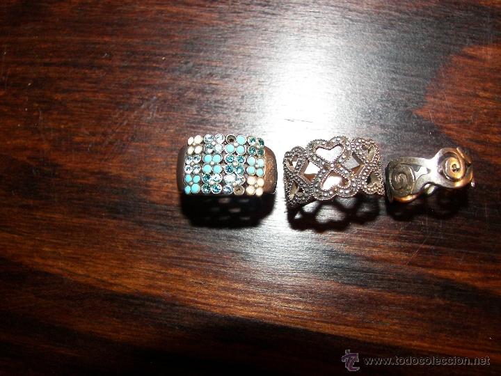 Joyeria: tres anillos de plata - Foto 1