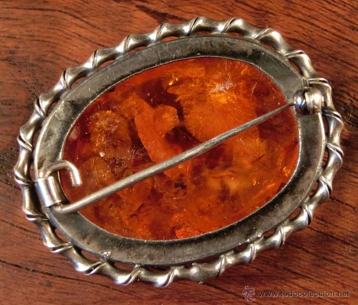 Joyeria: PRECIOSO BROCHE. COLOR AMBAR. - Foto 2