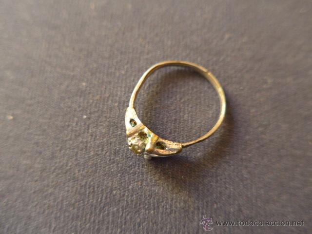 Joyeria: Antiguo anillo con piedra - Foto 1