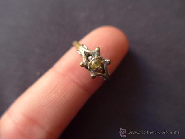 Joyeria: Antiguo anillo con piedra - Foto 4