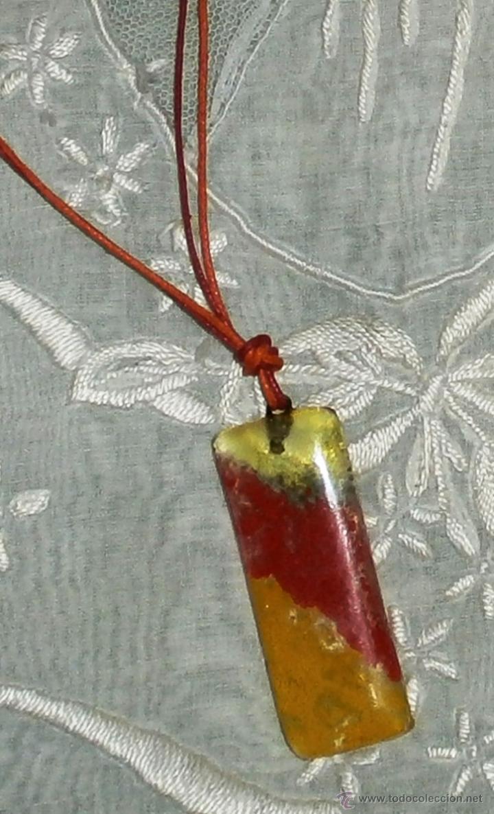 Joyeria: A3 Collar cristal con relieve - rectangular - adaptable hasta 35cm - Foto 2