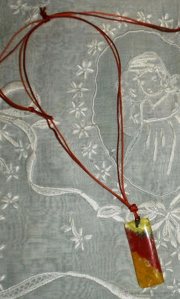 Joyeria: A3 Collar cristal con relieve - rectangular - adaptable hasta 35cm - Foto 3