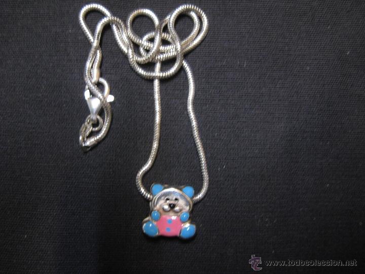 Joyeria: COLGANTE OSITO CON CADENA DE PLATA DE LEY - Foto 1