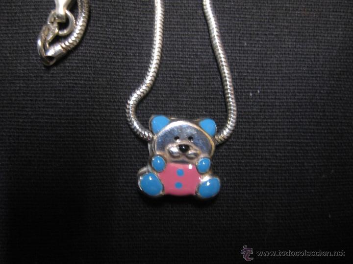 Joyeria: COLGANTE OSITO CON CADENA DE PLATA DE LEY - Foto 2