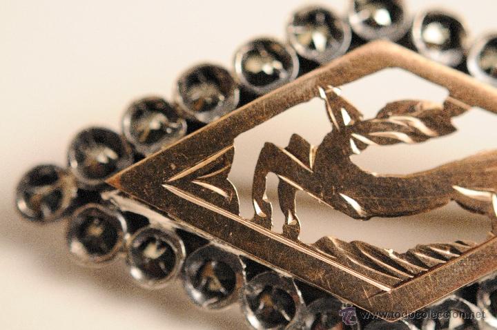 Joyeria: BROCHE DORADO CON PEDRERIA - Foto 4