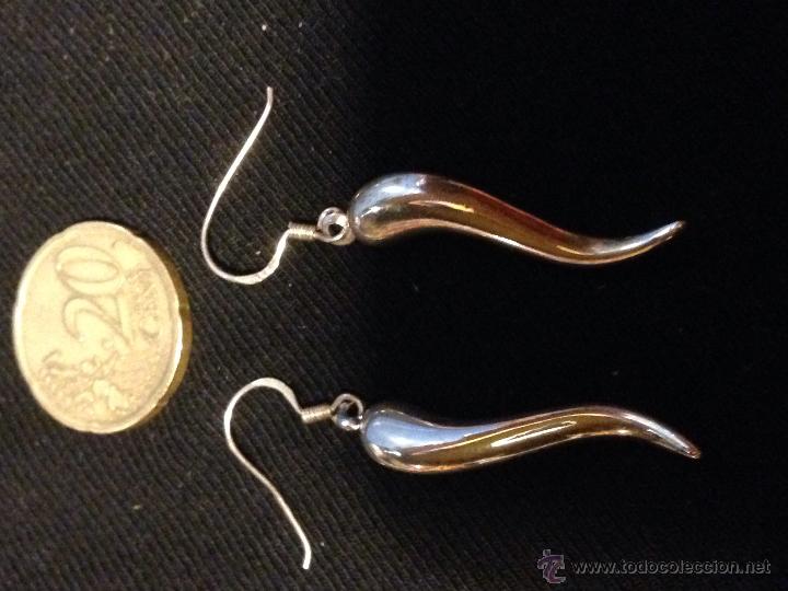 Joyeria: Pendientes de plata de ley 925