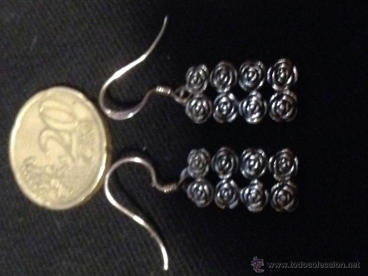Joyeria: Pendientes de plata de ley 925