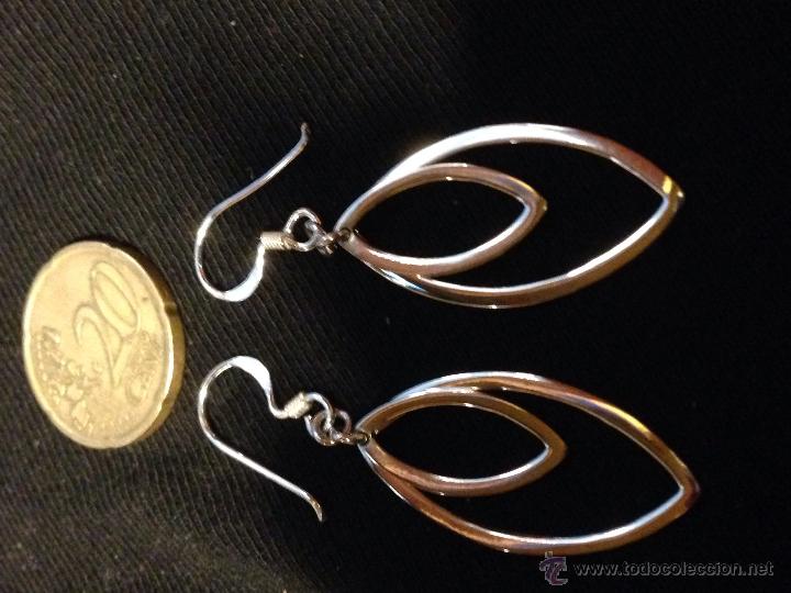 Joyeria: Pendientes de plata de ley 925