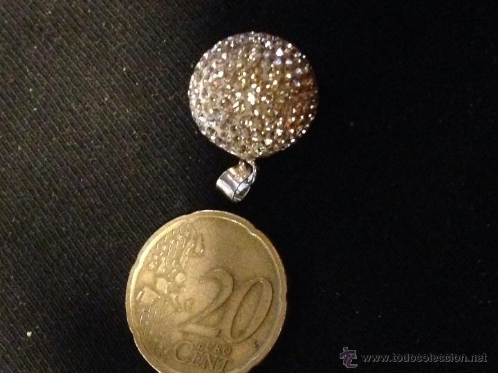 Schmuck: Colgante de plata de ley 925 y cristal de swarovsky
