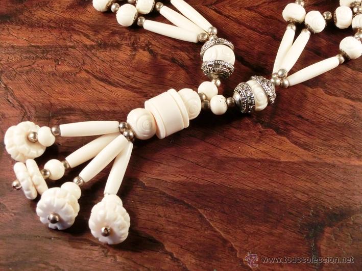 Joyeria: BONITO COLLAR. COLOR HUESO. - Foto 3