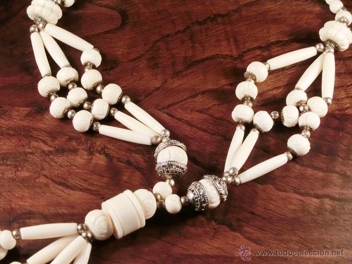 Joyeria: BONITO COLLAR. COLOR HUESO. - Foto 4