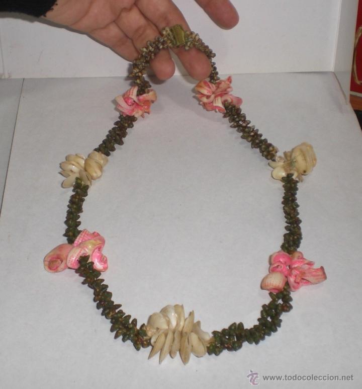 Joyeria: Bonito Collar Antiguo. Hecho a mano. Cierre de Bronce. - Foto 1