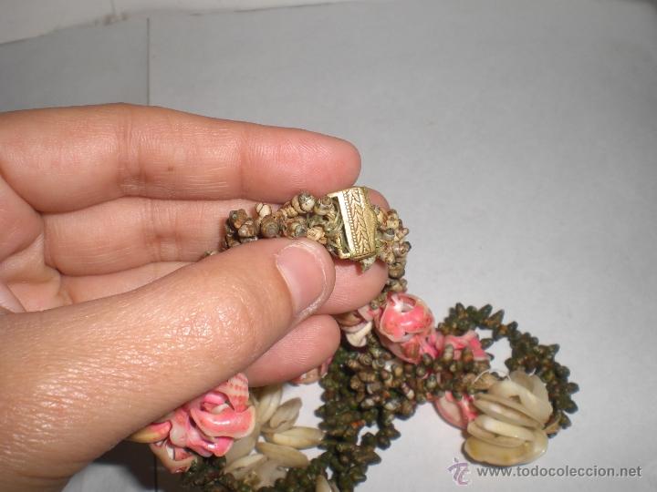 Joyeria: Bonito Collar Antiguo. Hecho a mano. Cierre de Bronce. - Foto 5