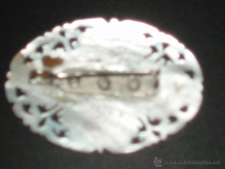 Joyeria: bonito broche antiguo madre perla - Foto 2