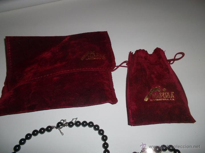 Joyeria: collar de perla y pulsera maorica - Foto 1