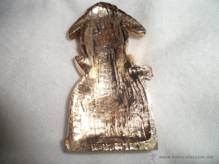 Joyeria: Estatuilla de Krishna de metal para altar - Foto 4