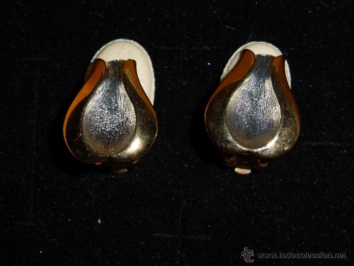 Schmuck: PAR DE PENDIENTES DE LOS A&Ntilde;OS 80 EN PERFECTO ESTADO
