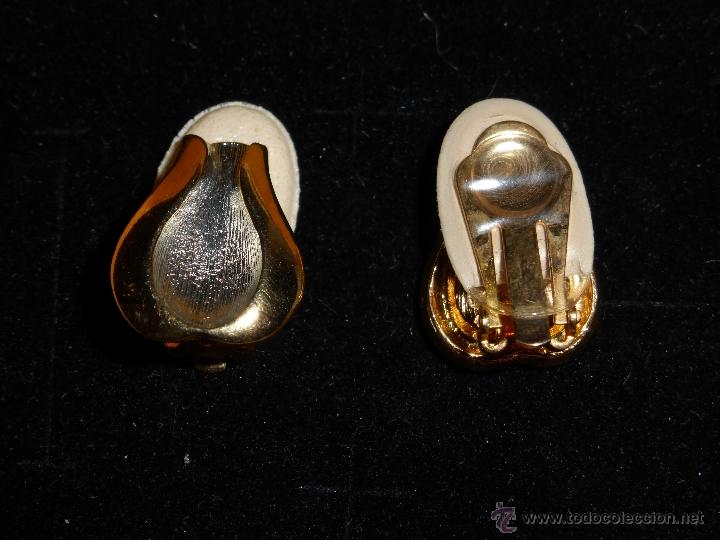 Joyeria: PAR DE PENDIENTES DE LOS A&Ntilde;OS 80 EN PERFECTO ESTADO - Foto 2