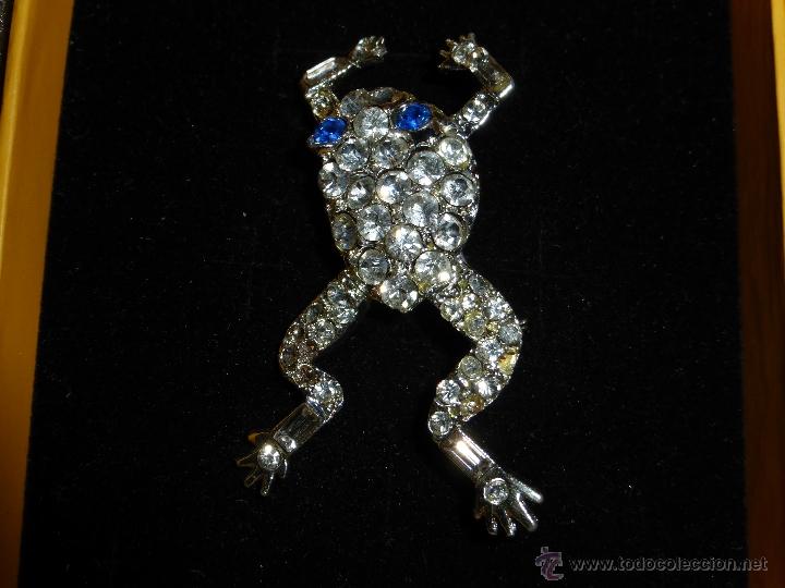 Joyeria: BROCHE DE CRISTALES CON FORMA DE RANA - Foto 1