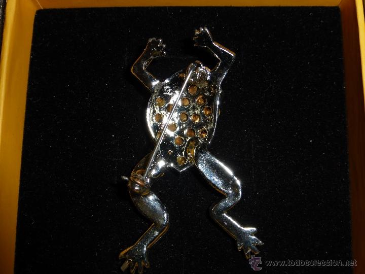 Joyeria: BROCHE DE CRISTALES CON FORMA DE RANA - Foto 2