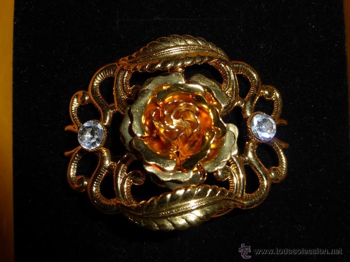 Joyeria: PRECIOSO BROCHE VINTAGE CON PEDRERIA