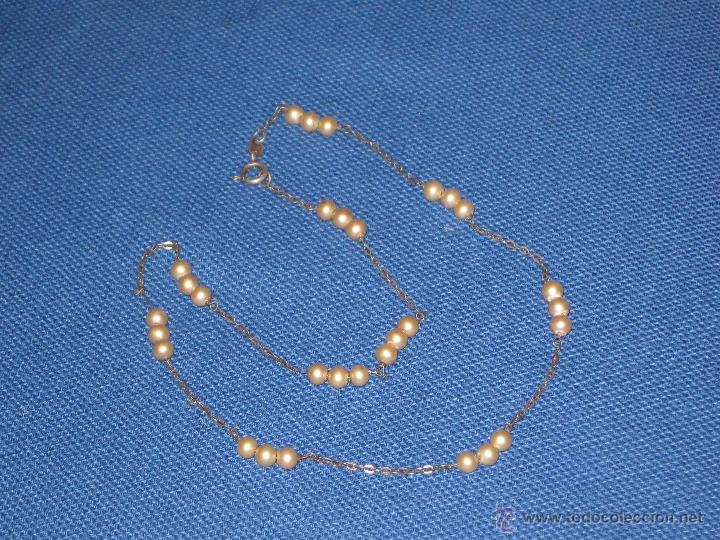 Joyeria: GARGANTILLA DE PLATA Y PERLAS - Foto 1