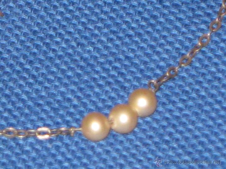 Joyeria: GARGANTILLA DE PLATA Y PERLAS - Foto 2