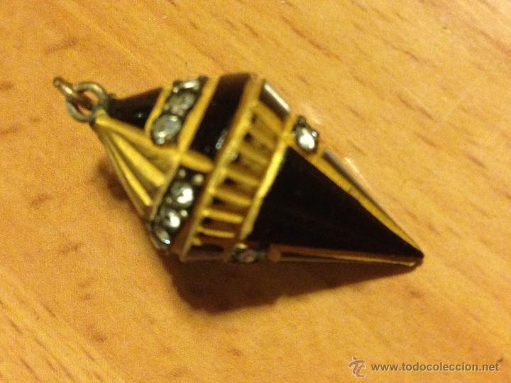 Joyeria: Antiguo Colgante art deco 3 cm