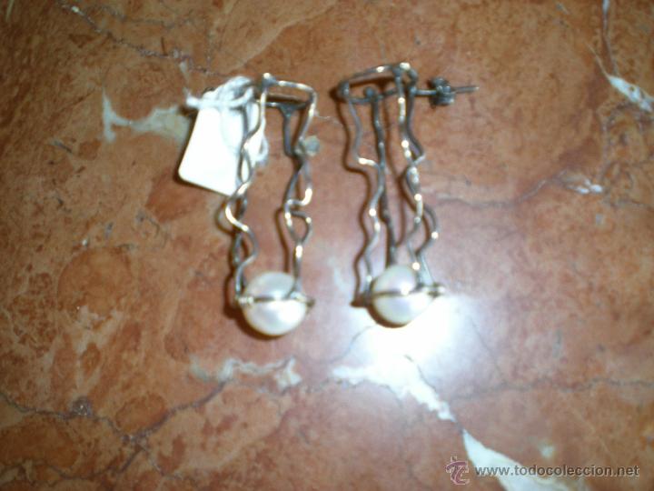Joyeria: PENDIENTES DE PLATA Y PERLA CULTIVADA - Foto 1