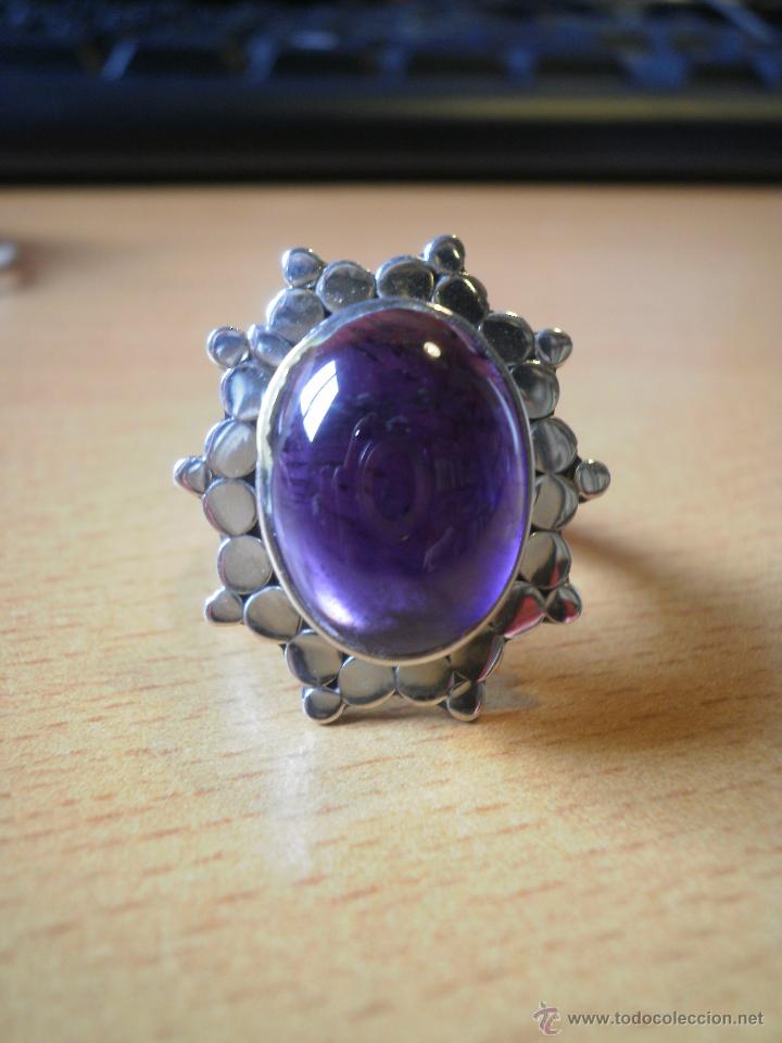 Joyeria: Anillo con amatista - Foto 1
