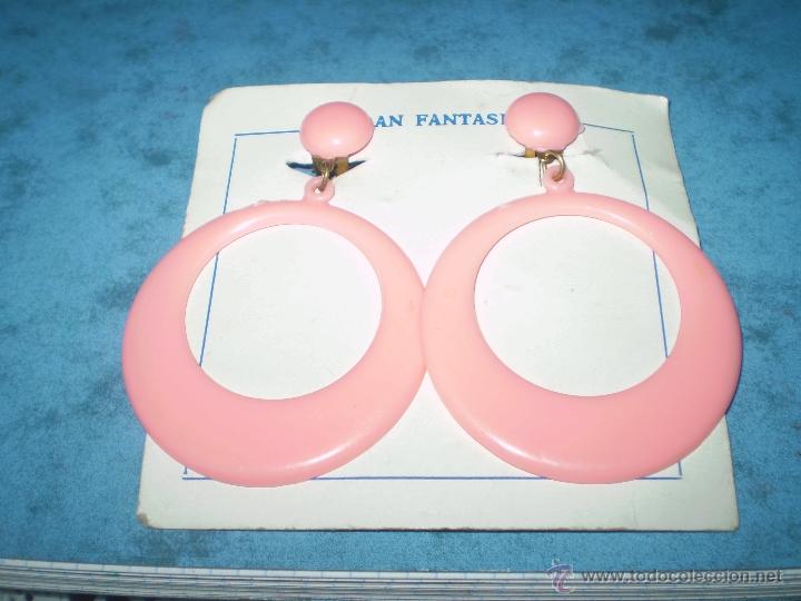 Joaillerie: PENDIENTES DE SEVILLANA DE PLASTICO